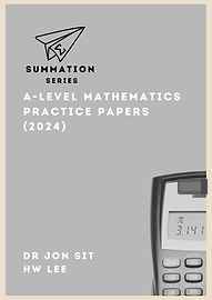 Summation Series A-Level Mathematics Practice Papers 2024 cover